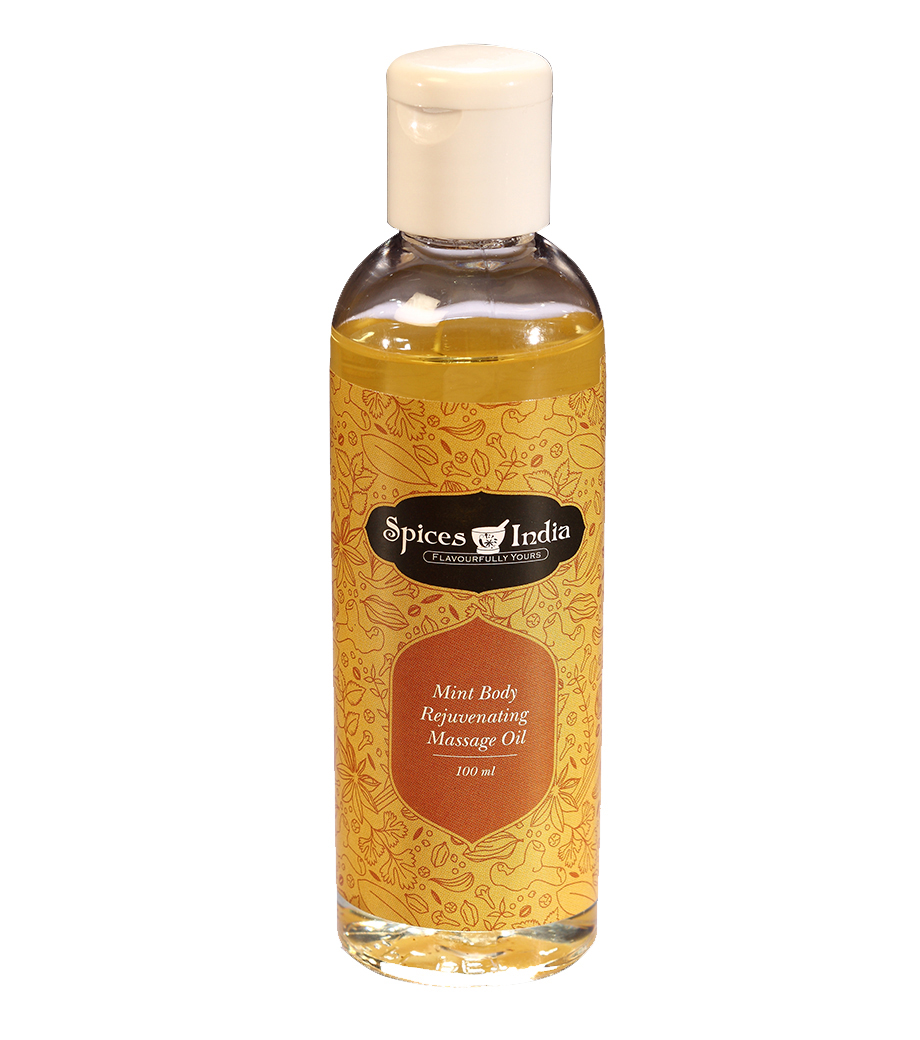 Spices India Mint body rejuvenating massage oil