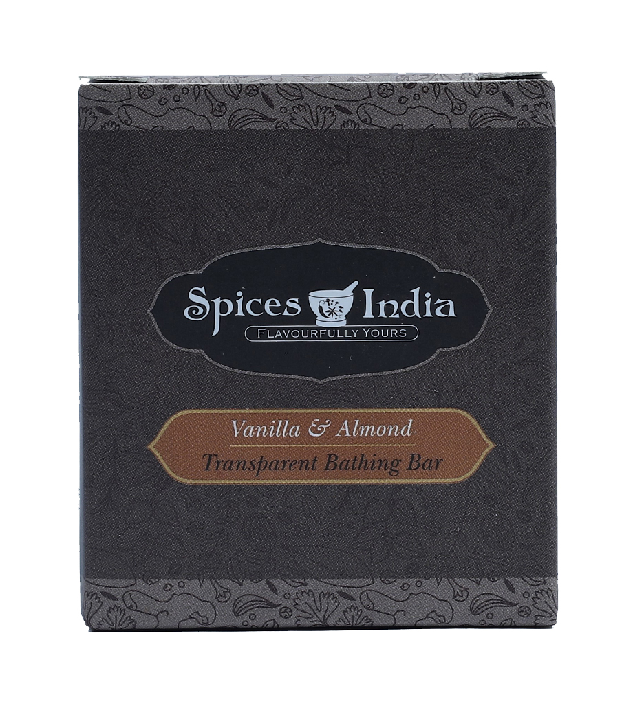 Spices India vanilla and Almond Transparent Bathing Bar
